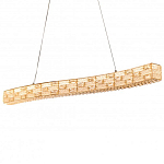 Люстра волнистой формы с текстурной огранкой Reflection of Reality варинант исполнения - 2 | Loft Concept в Брянске