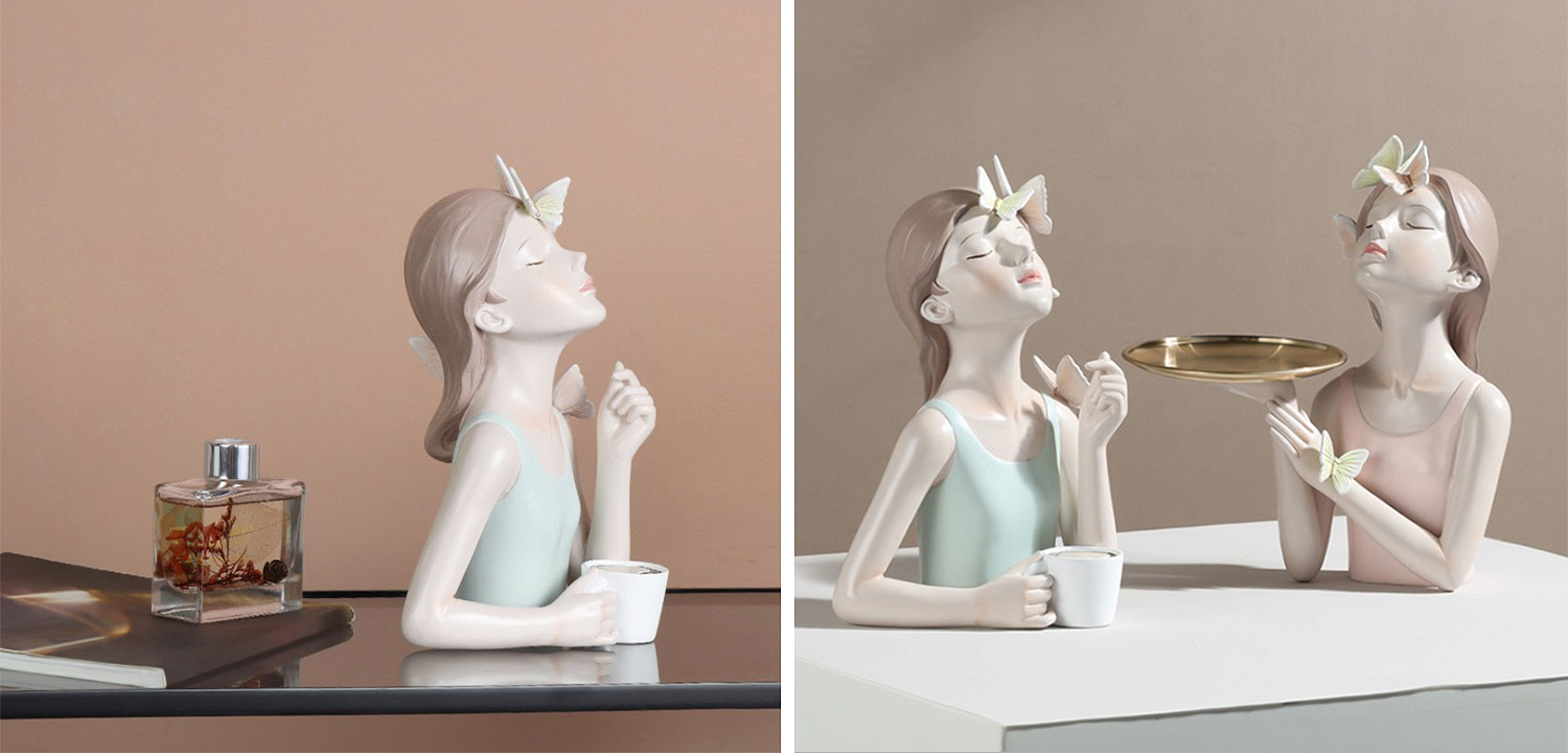 Статуэтка Butterfly Girl Sympathy Статуэтка Butterfly Girl Sympathy - Loft-Concept в Брянске