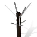 Вешалка с квадратным основанием и 4-мя металлическими крючками Industrial Metal Rust варинант исполнения - 2 | Loft Concept в Брянске