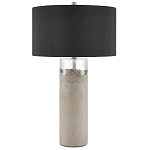 Настольная лампа на сером бетонном основании Delicate Brutality варинант исполнения - 2 | Loft Concept в Брянске