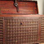 Большой Этнический сундук с металлическим декором  варинант исполнения - 1 | Loft Concept в Брянске