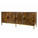 Широкая тумба с фактурным фасадом Termite варинант исполнения - 6 | Loft Concept в Брянске