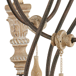 Люстра с состаренными резными элементами Big Graceful Profile варинант исполнения - 2 | Loft Concept в Брянске