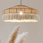 Люстра круглая плетеная с кисточками Dome Sun Glow варинант исполнения - 2 | Loft Concept в Брянске