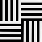 Дизайнерская плитка с узором Вертикаль варинант исполнения - 1 | Loft Concept в Брянске