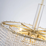 Люстра многоярусная с каскадами кристаллов Crystal Rains варинант исполнения - 4 | Loft Concept в Брянске