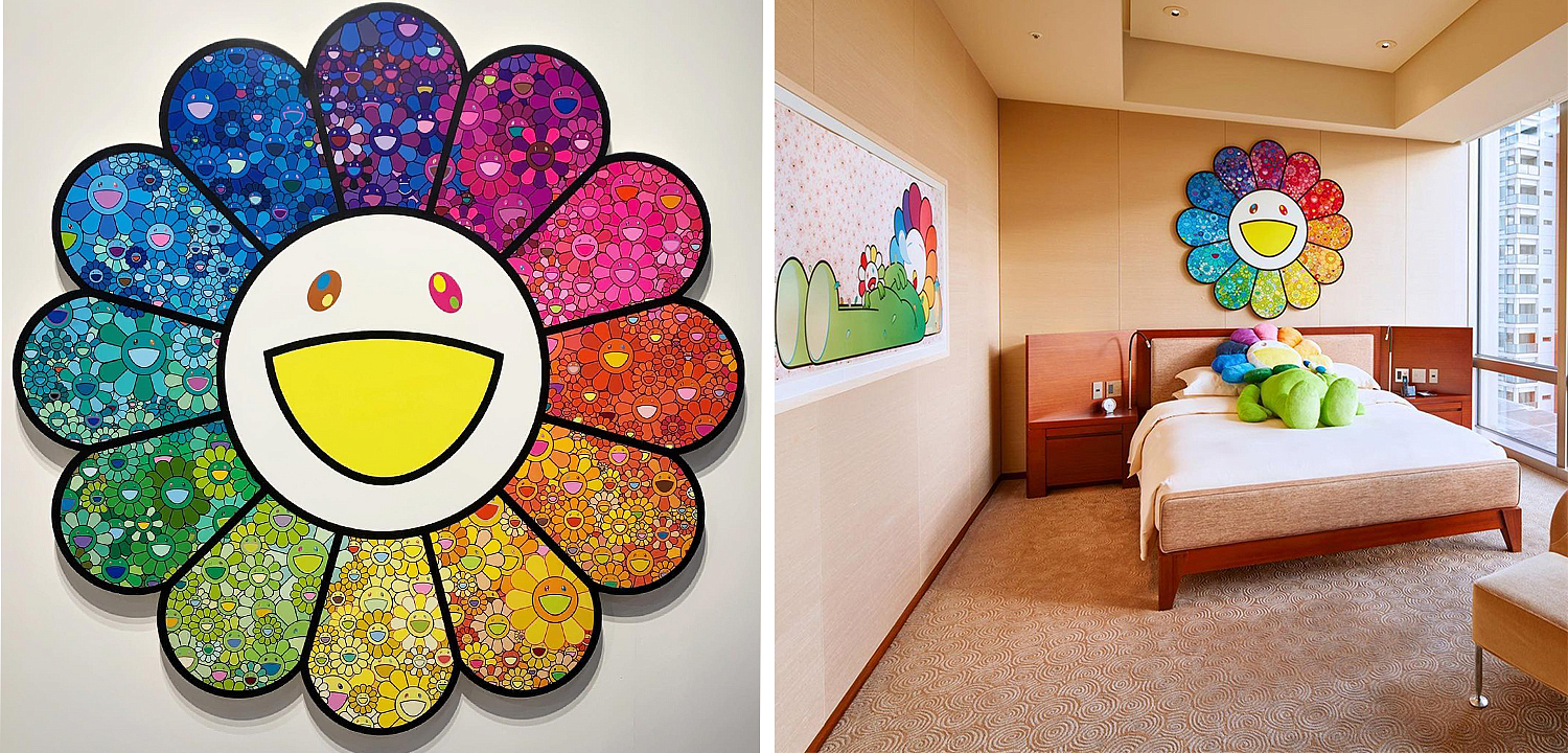 Takashi Murakami Арт-объект на стену Смеющийся Цветок большой Takashi Murakami Арт-объект на стену Смеющийся Цветок большой - Loft-Concept в Брянске