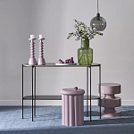 Подсвечник фигурный розовый Bright Accent 36 см варинант исполнения - 4 | Loft Concept в Брянске