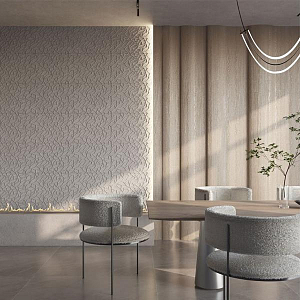 Гипсовая 3D панель с принтографией PM-39