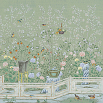 Обои ручная роспись Temple Newsam Mercury Grey варинант исполнения - 2 | Loft Concept в Брянске