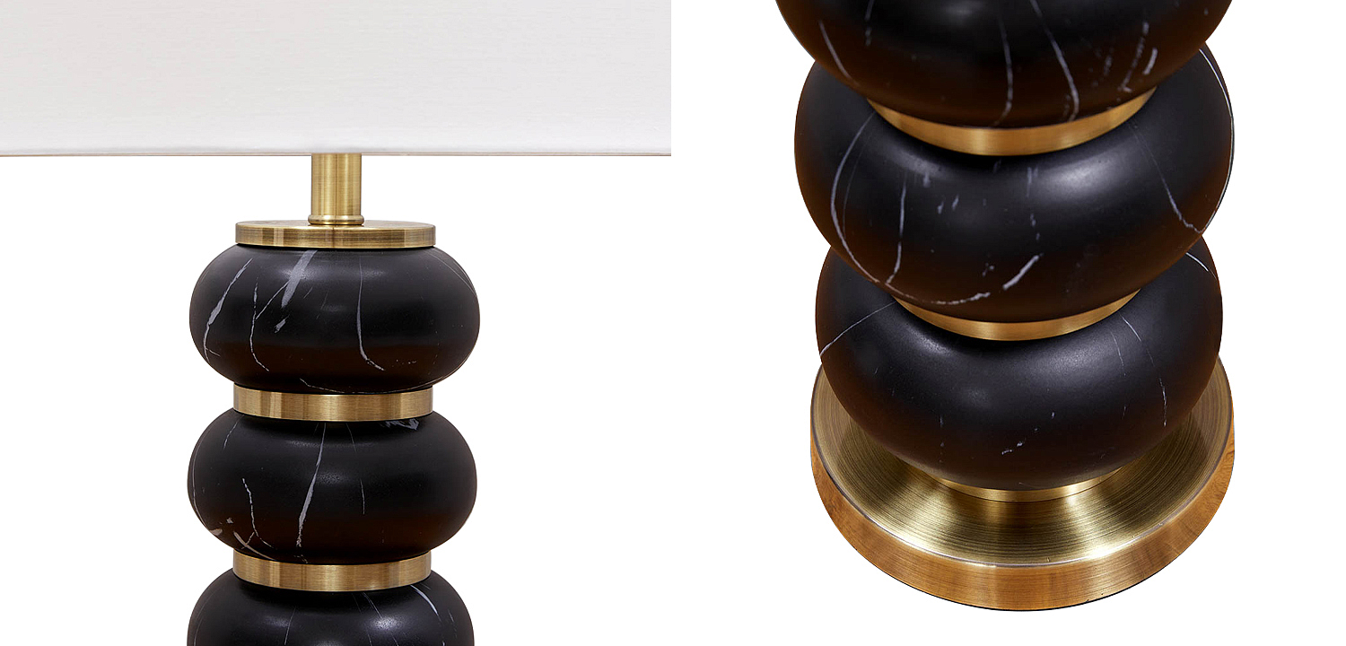 Настольная лампа с абажуром Alan Table Lamp Настольная лампа с абажуром Alan Table Lamp - Loft-Concept в Брянске