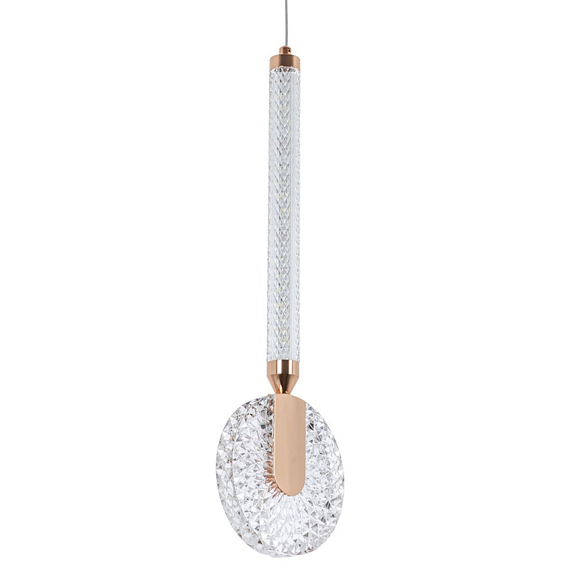 Подвесной светильник Felicia Gold Hanging Lamp Прозрачный Глянцевое золото Подвесной светильник Felicia Gold Hanging Lamp Прозрачный Глянцевое золото в Брянске | Loft Concept