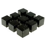 Камни для охлаждения виски из чёрного змеевика Natural Stone Cube варинант исполнения - 3 | Loft Concept в Брянске