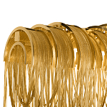 Люстра подвесная с металлическими цепочками и изогнутыми металлическими дугами 72 см Atlantis Chain варинант исполнения - 20 | Loft Concept в Брянске