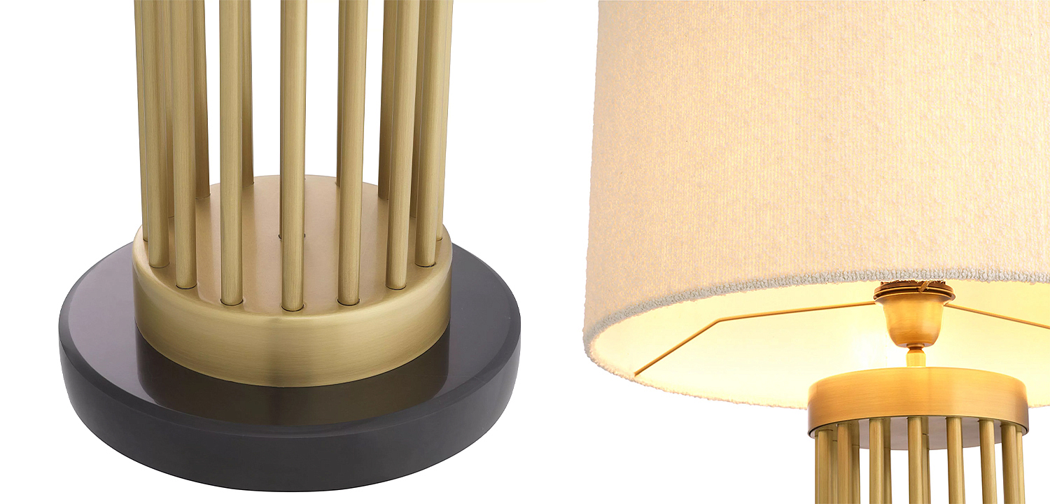 Настольная лампа Eichholtz Table Lamp Condo Brass Настольная лампа Eichholtz Table Lamp Condo Brass - Loft-Concept в Брянске