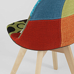 Стул с обивкой в стиле пэчворк Arvika варинант исполнения - 6 | Loft Concept в Брянске