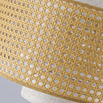 Торшер с декоративным поясом из плетеного бамбука Biuloggicu варинант исполнения - 6 | Loft Concept в Брянске