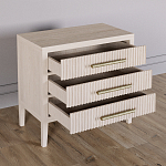 Тумба Primo  с тремя ящиками шпон Светлый дуб варинант исполнения - 4 | Loft Concept в Брянске