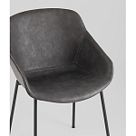 Стул Ashby экокожа серый варинант исполнения - 3 | Loft Concept в Брянске