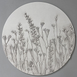 Панно Серые цветы варинант исполнения - 1 | Loft Concept в Брянске