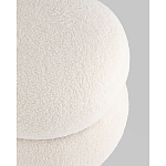 Пуф Полли S тедди белый варинант исполнения - 4 | Loft Concept в Брянске