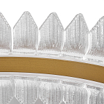 Люстра круглая с декоративными элементами в виде лепестков Round Light Flashing варинант исполнения - 8 | Loft Concept в Брянске