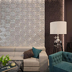 Гипсовая 3D панель с принтографией PM-37 варинант исполнения - 2 | Loft Concept в Брянске