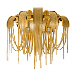 Бра с металиическими цепочками и дугообразными элементами Atlantis Chain варинант исполнения - 7 | Loft Concept в Брянске