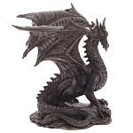 Декоративная статуэтка Дракон Dragon Brown Statuette варинант исполнения - 1 | Loft Concept в Брянске