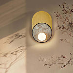 Бра с каменным диском в металлической раме Sandstone Painting варинант исполнения - 5 | Loft Concept в Брянске