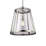 Подвесной светильник с прозрачным коническим стеклянным плафоном в современном стиле Feiss варинант исполнения - 1 | Loft Concept в Брянске