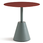 Стол для сада из стали Round Steel варинант исполнения - 2 | Loft Concept в Брянске