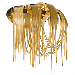 Бра с металиическими цепочками и дугообразными элементами Atlantis Chain варинант исполнения - 11 | Loft Concept в Брянске