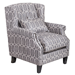 Кресло Henry Armchair grey velour варинант исполнения - 1 | Loft Concept в Брянске