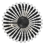 Потолочный светильник круглый с стеклянными бусинами Uniformity варинант исполнения - 1 | Loft Concept в Брянске