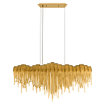 Люстра подвесная с металлическими дугами и длинными цепочками 115 см Atlantis Chain варинант исполнения - 4 | Loft Concept в Брянске