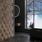 Гипсовая 3D панель с принтографией PM-30 варинант исполнения - 2 | Loft Concept в Брянске