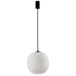 Подвесной светильник со стеклянным рельефным плафоном белый Perforated Glass 25 варинант исполнения - 2 | Loft Concept в Брянске