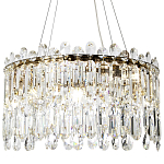 Круглая люстра с хрустальными подвесками Roul Crystal Round Chandelier варинант исполнения - 2 | Loft Concept в Брянске