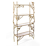 Стеллаж металлический с птичками Primavera варинант исполнения - 2 | Loft Concept в Брянске