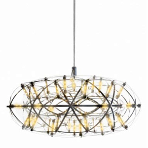 Люстра Moooi 3D Sphere Oval Yellow lamp S