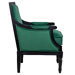 Кресло Harry Armchair black and green velour варинант исполнения - 2 | Loft Concept в Брянске