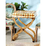 Приставной столик с ящиком в стиле ретро Vintage Rustic Tablecloth варинант исполнения - 6 | Loft Concept в Брянске