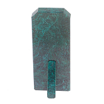 Часы погон ВС подарочные настольные из натурального камня Змеевик Military Clock варинант исполнения - 15 | Loft Concept в Брянске