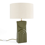 Настольная лампа из керамики и льна Brighter than the Stars варинант исполнения - 2 | Loft Concept в Брянске