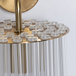 Бра с круглым основанием и длинными прозрачныи стеклянными трубками Nembus варинант исполнения - 4 | Loft Concept в Брянске