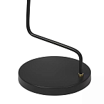 Торшер на изогнутом основании в сочетании черного и золотистого цвета Stable Base варинант исполнения - 4 | Loft Concept в Брянске