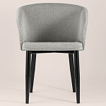 Мягкое кресло на металлических ножках Shaggy Grey варинант исполнения - 3 | Loft Concept в Брянске