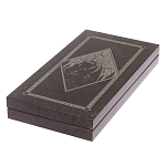 Подарочные нарды из натурального камня с гравировкой Backgammon from Stone варинант исполнения - 6 | Loft Concept в Брянске