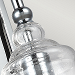 Бра с плафоном в форме колокола из прозрачного стекла с пузырьками Feiss варинант исполнения - 4 | Loft Concept в Брянске